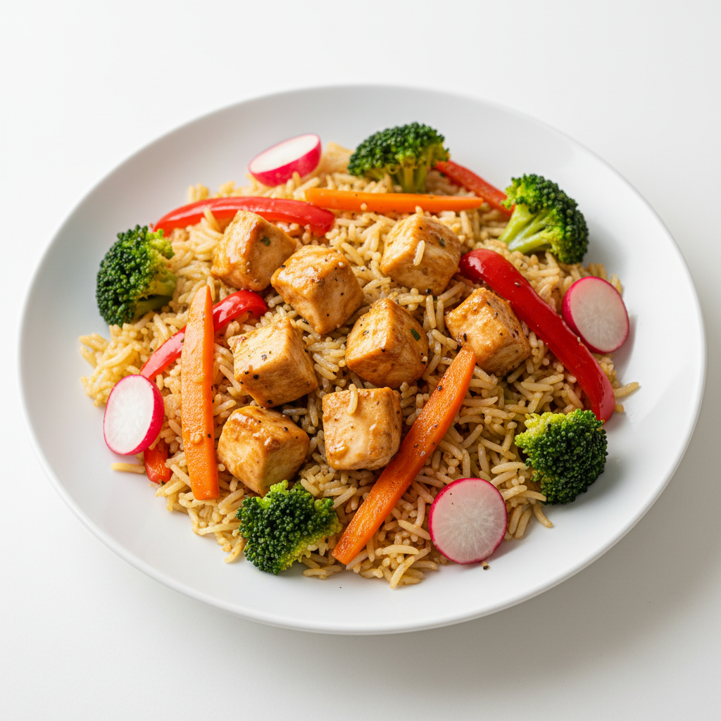 Ryż Basmati z Kurczakiem i Miodem