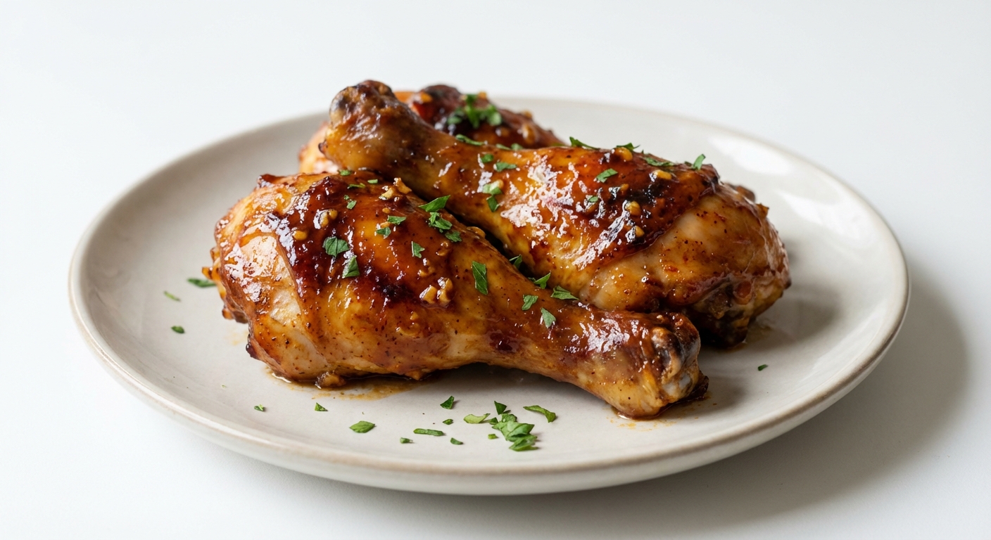 Udka w Miodowo-Musztardowej Glazurze Barbecue