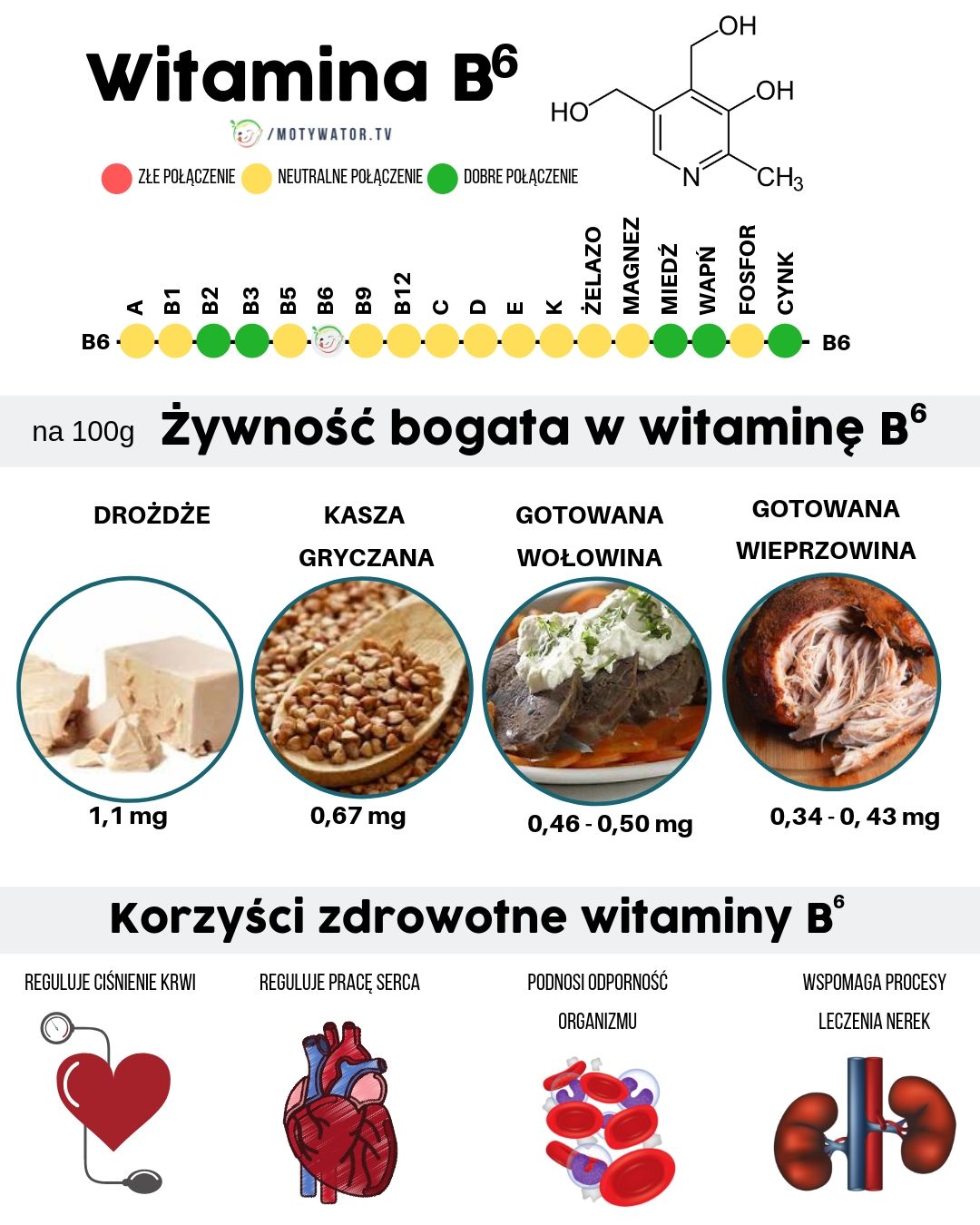 Wszystko O Witaminie B6 Pirydoksyna – Dawkowanie, Najlepsze źródła ...