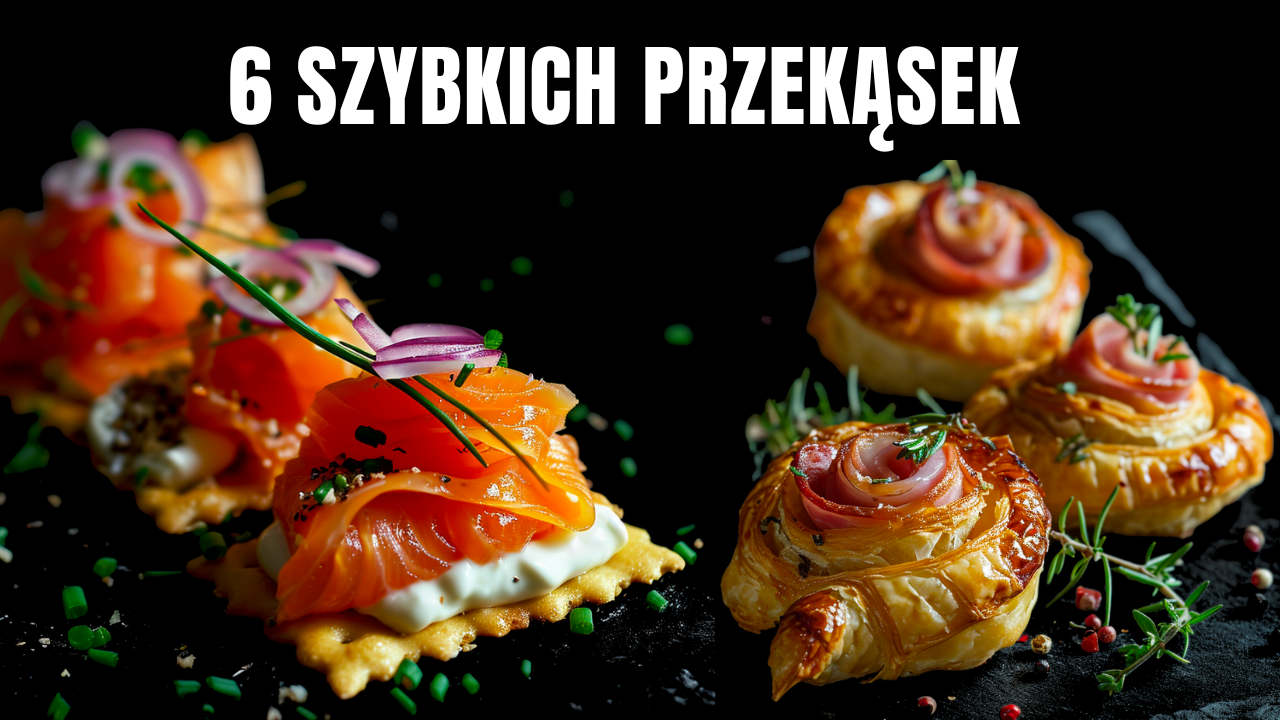 6 szybkich imprezowych przekąsek – zaskocz gości na sylwestra