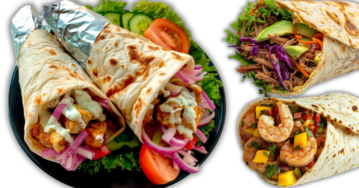 Niezwykłe Wrapy, Które Możesz Zrobić w Domu – Przepisy Krok po Kroku!