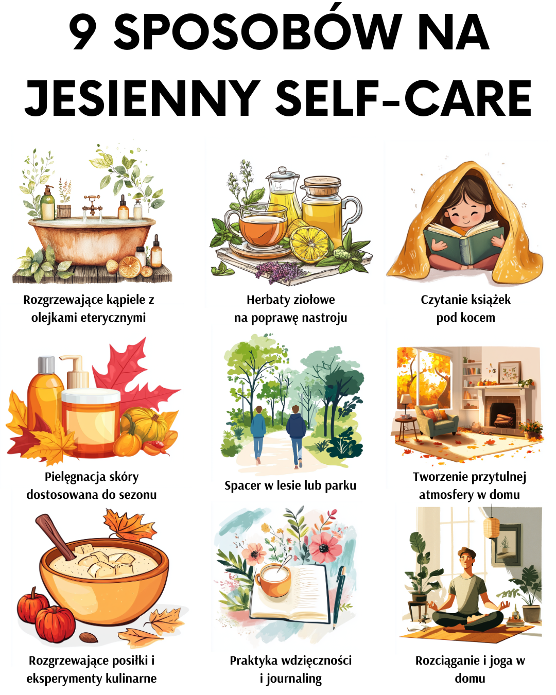 9 Jesiennych Rytuałów, które Odmienią Twoje Samopoczucie