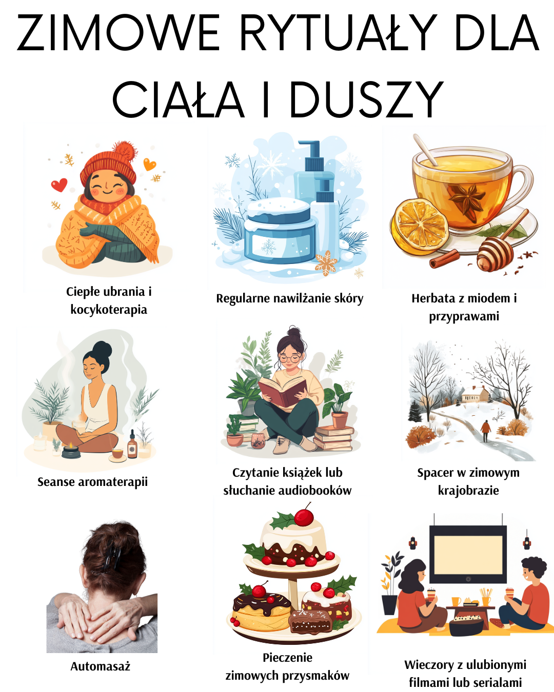 Zimowe rytuały dla ciała i duszy: Jak zadbać o siebie w mroźne dni