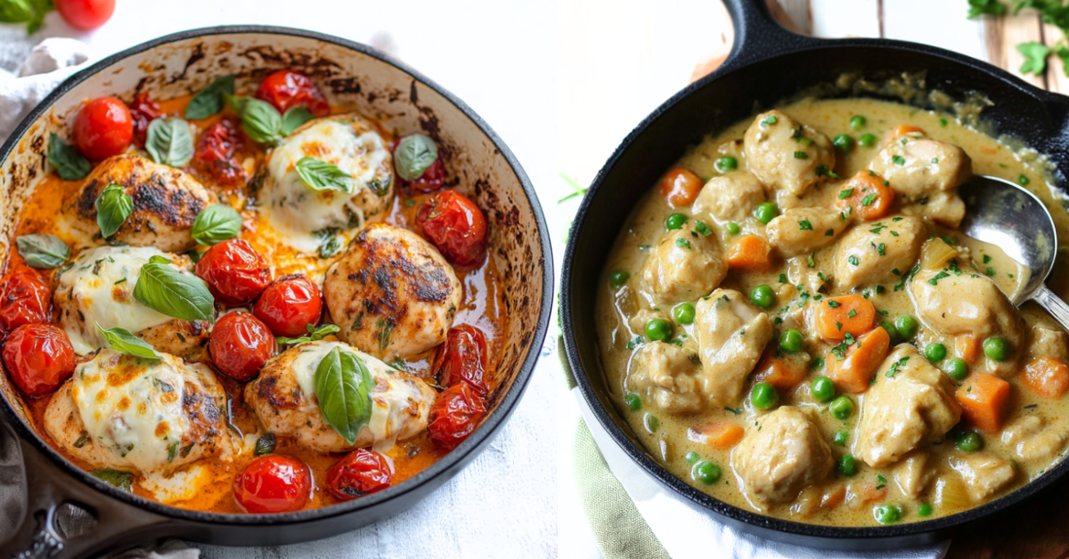 Kurczak w roli głównej – 10 dań, które Cię oczarują