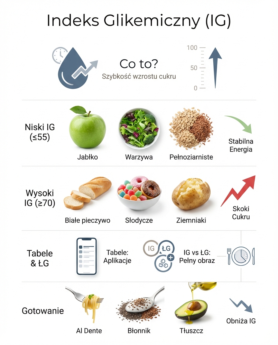 Co to jest indeks glikemiczny? Produkty, dieta o niskim i wysokim IG, tabele ...