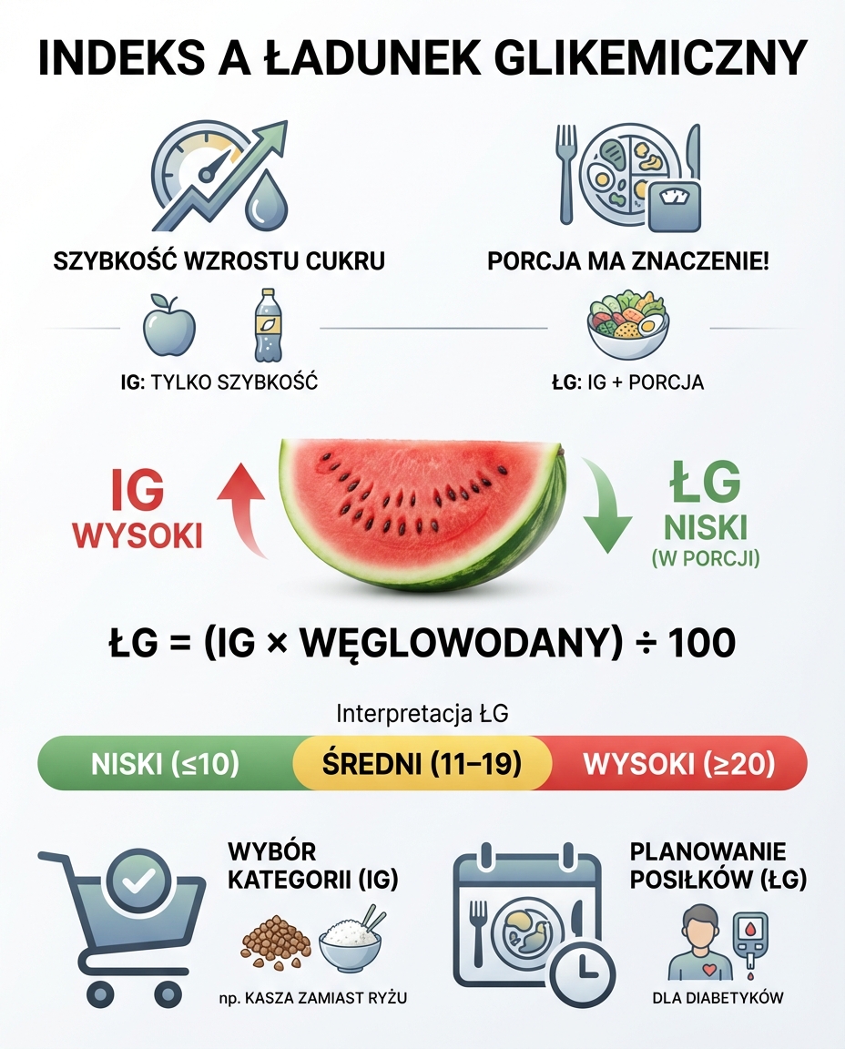 Indeks glikemiczny a ładunek glikemiczny - czym się różnią i który wskaźnik j...