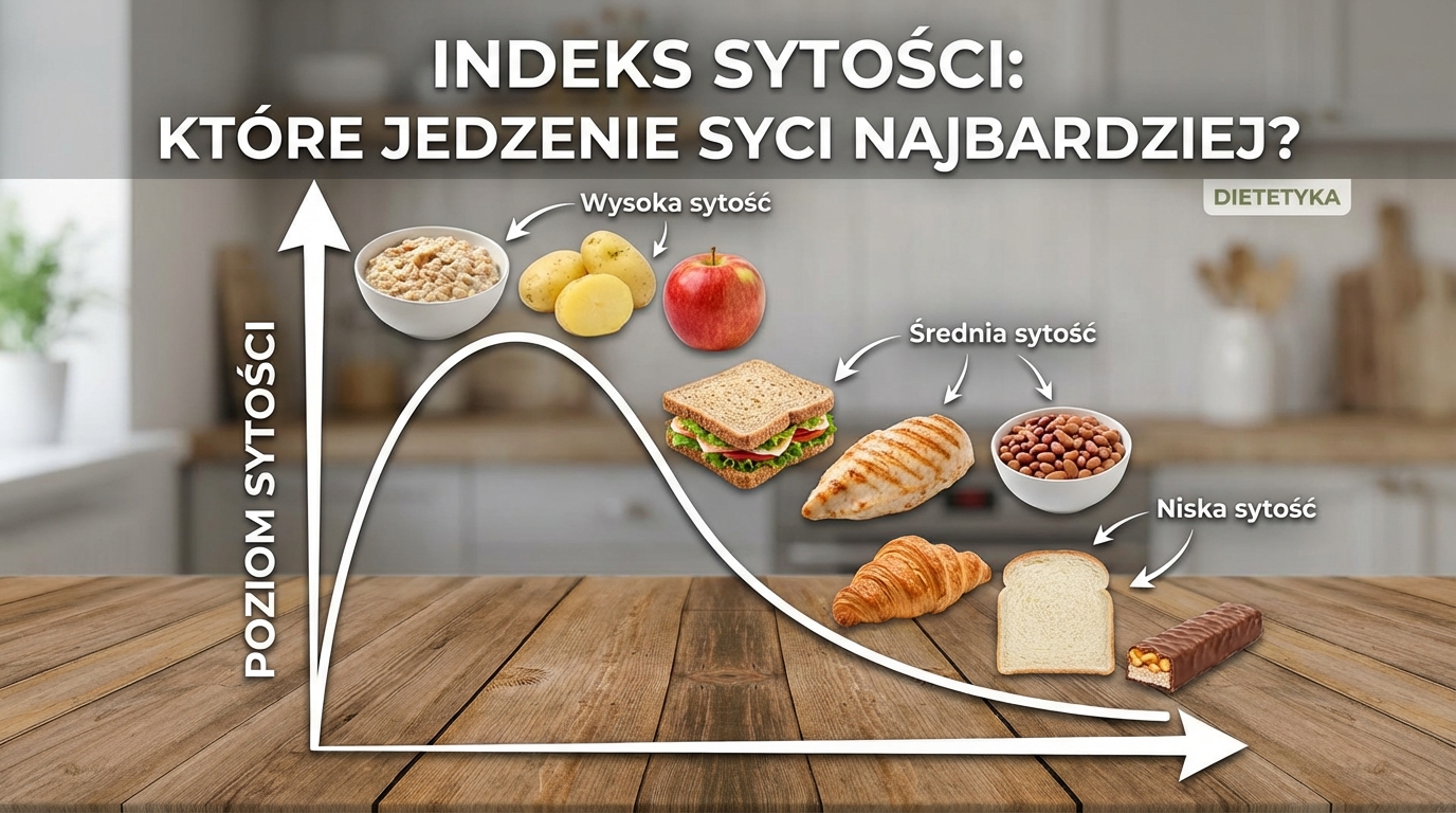 Indeks sytości: które jedzenie syci najbardziej? [tabela]