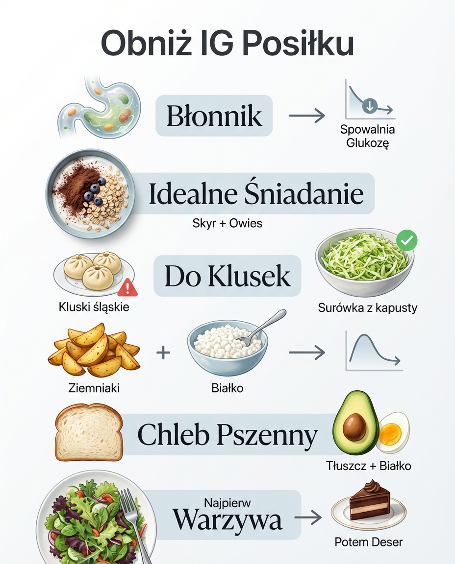 Jak łączyć produkty, żeby obniżyć IG posiłku?
Pamiętam, jak sam zacząłem eksp...