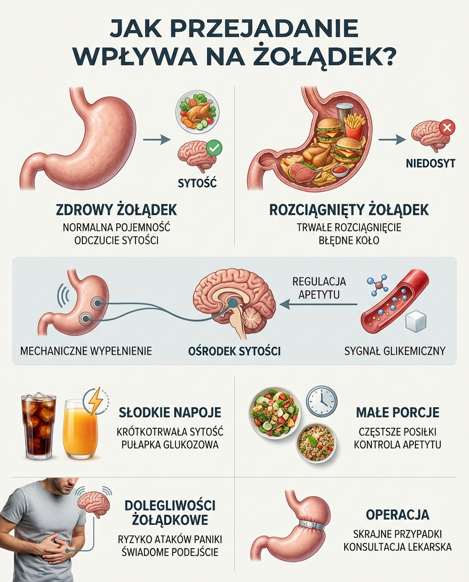 Jak przejadanie wpływa na zdrowie i funkcjonowanie żołądka?
Sam doświadczyłem...