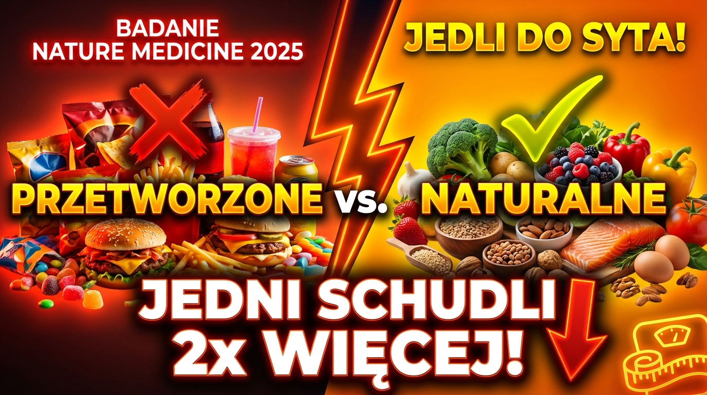 Jedli do syta. Jedni schudli 2x więcej - badanie Nature Medicine 2025