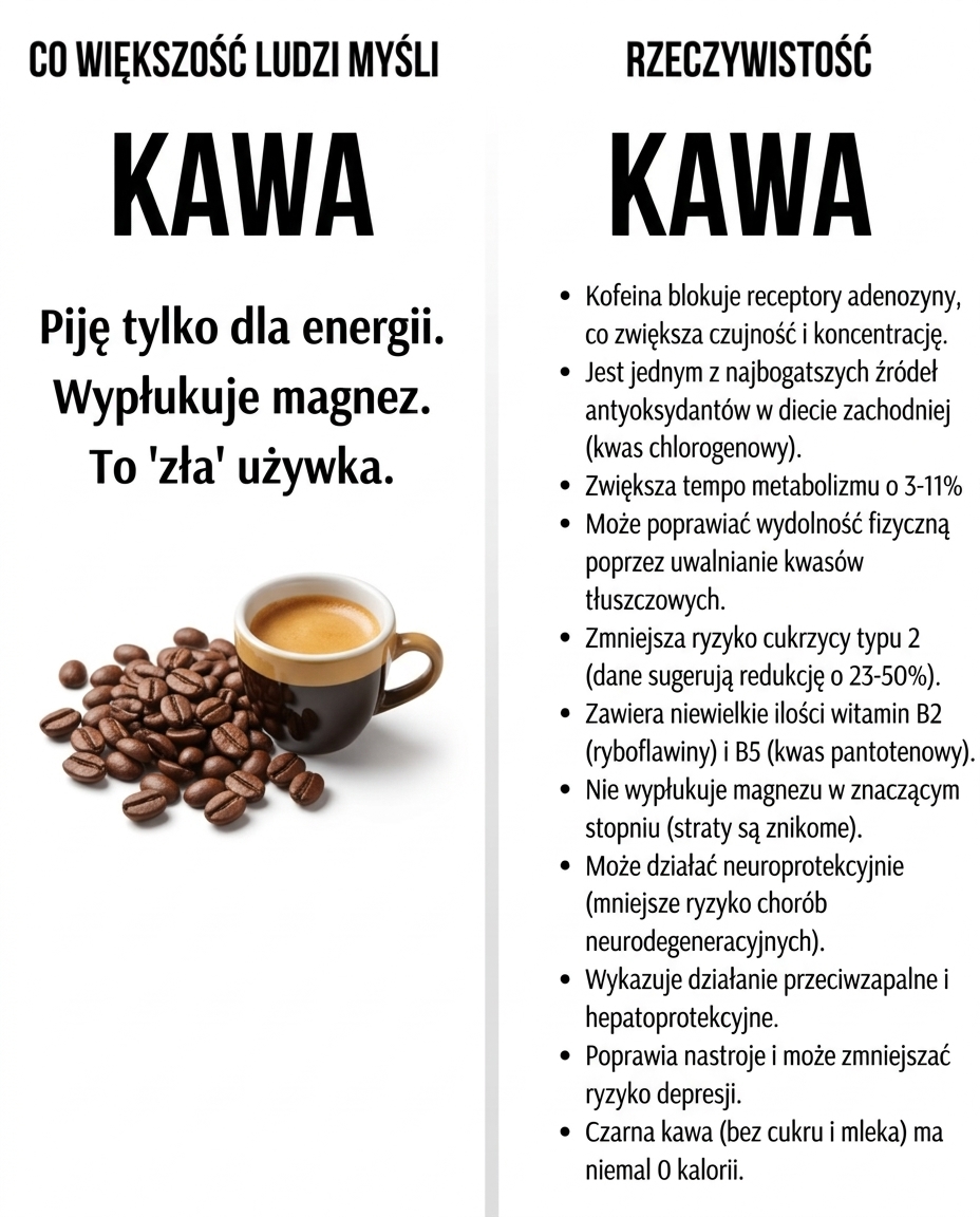 Kawa: Fakty, Właściwości, Wpływ na Zdrowie
