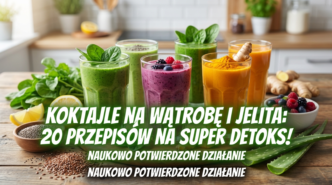 Koktajle na wątrobę i jelita: 20 przepisów na smoothie