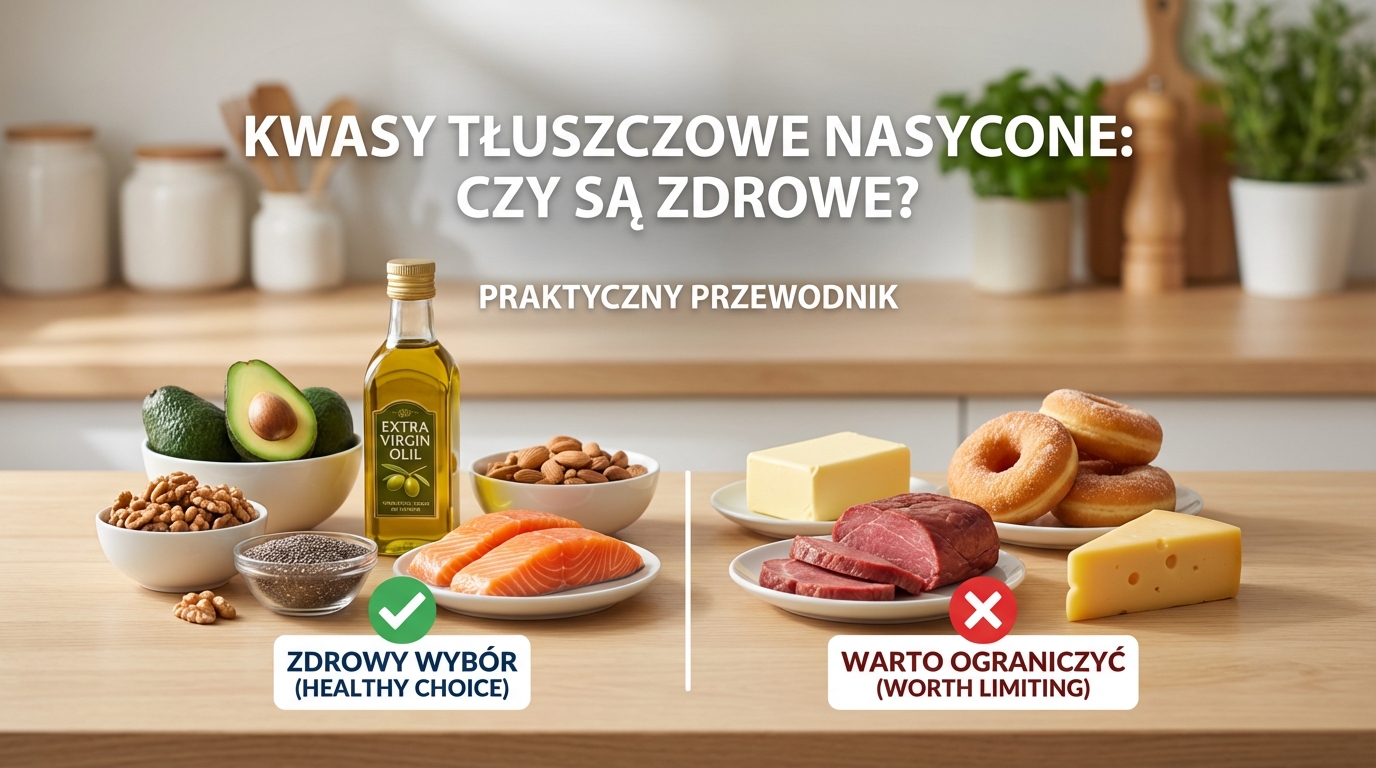 Kwasy tłuszczowe nasycone – właściwości, funkcje i źródła