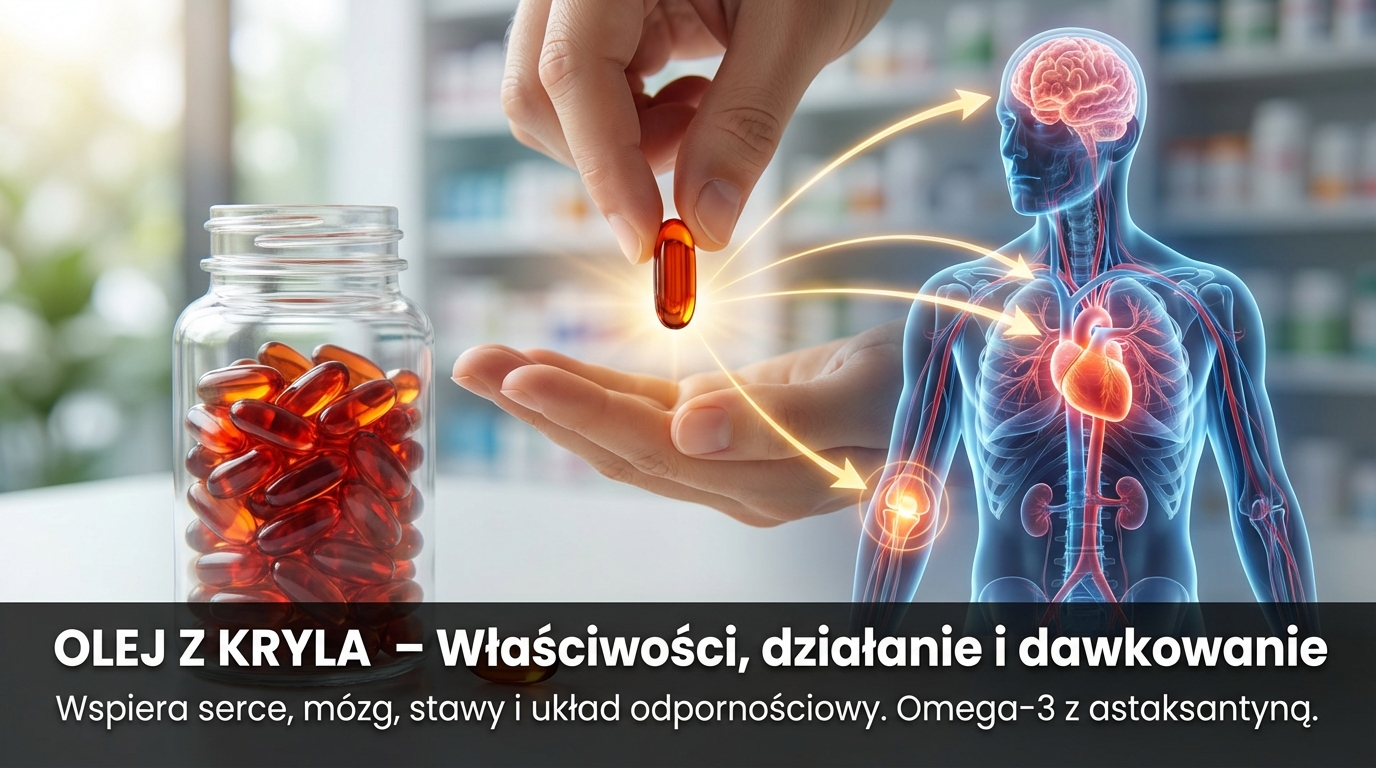 Olej z kryla – właściwości, działanie i dawkowanie
