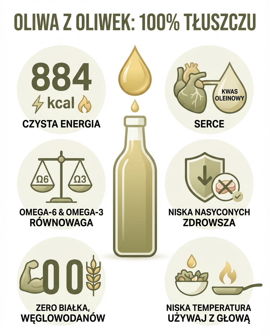 Profil makroskładników: 100% zdrowego tłuszczu
Analizując wartości odżywcze o...