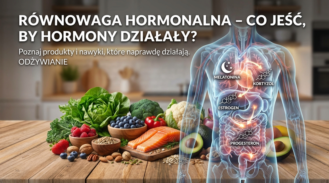 Równowaga hormonalna – co jeść, by hormony działały?