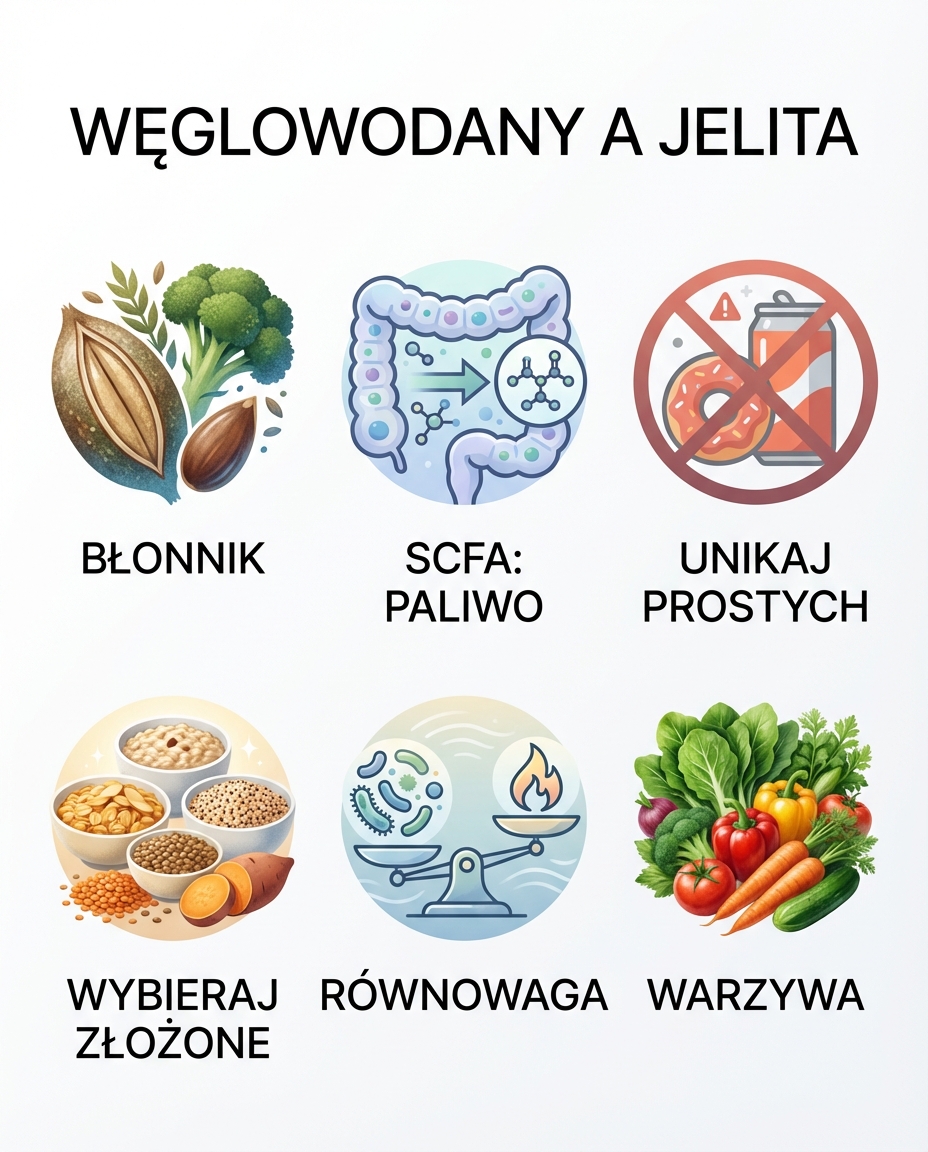 Węglowodany a zdrowie jelit
Węglowodany mają ogromny wpływ na to, jak czują s...