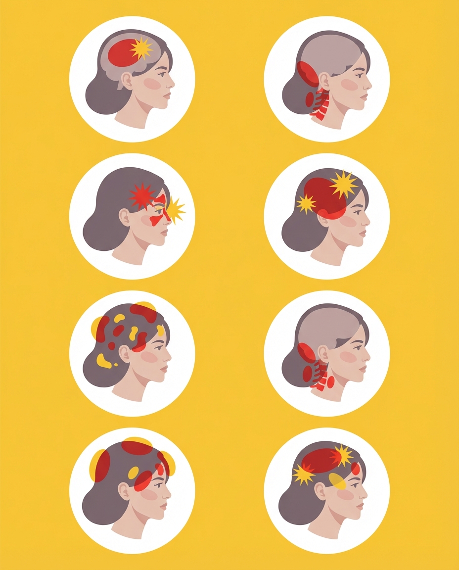 Wtórne bóle głowy - gdy głowa sygnalizuje problem gdzie indziejWtórny ból gło...