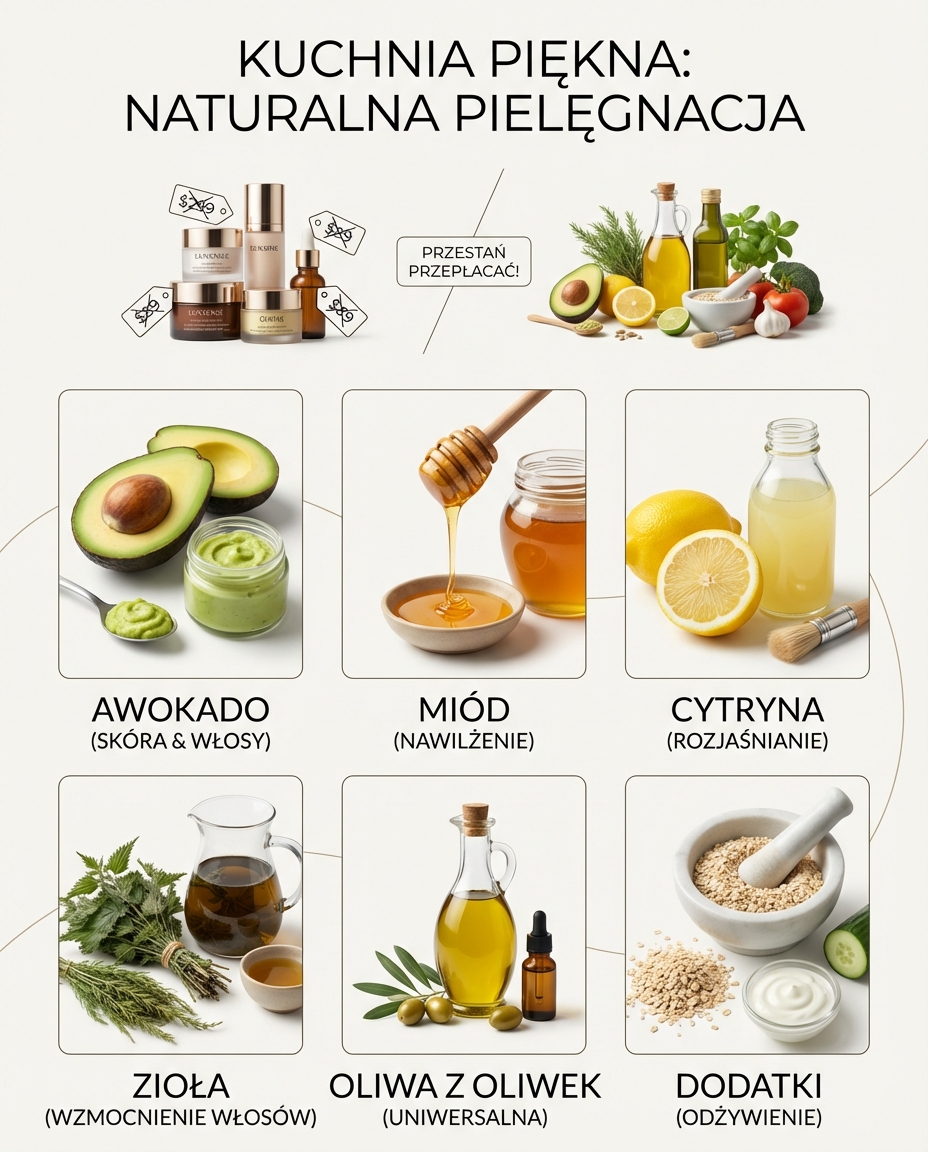 Wydajesz fortunę na kosmetyki, a odpowiedź na piękną skórę, lśniące włosy i m...